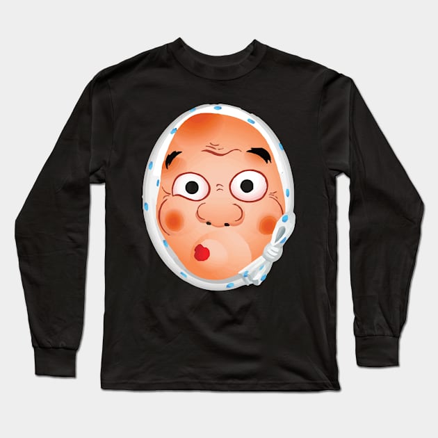 JAPANESE MASK Long Sleeve T-Shirt by Proadvance